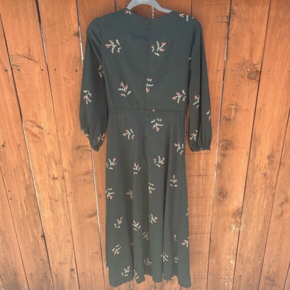 (3 for $90) Madewell Maxi Faux Wrap Dress - Picture 2 of 3